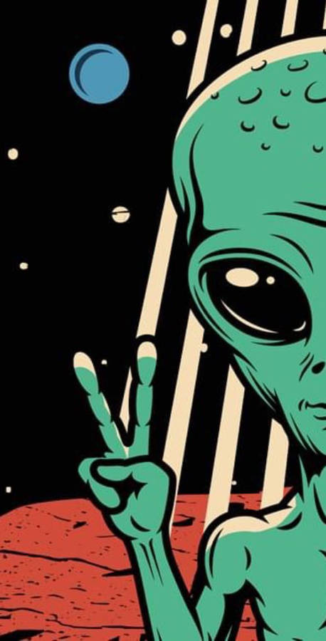 free cartoon alien clipart - photo #1
